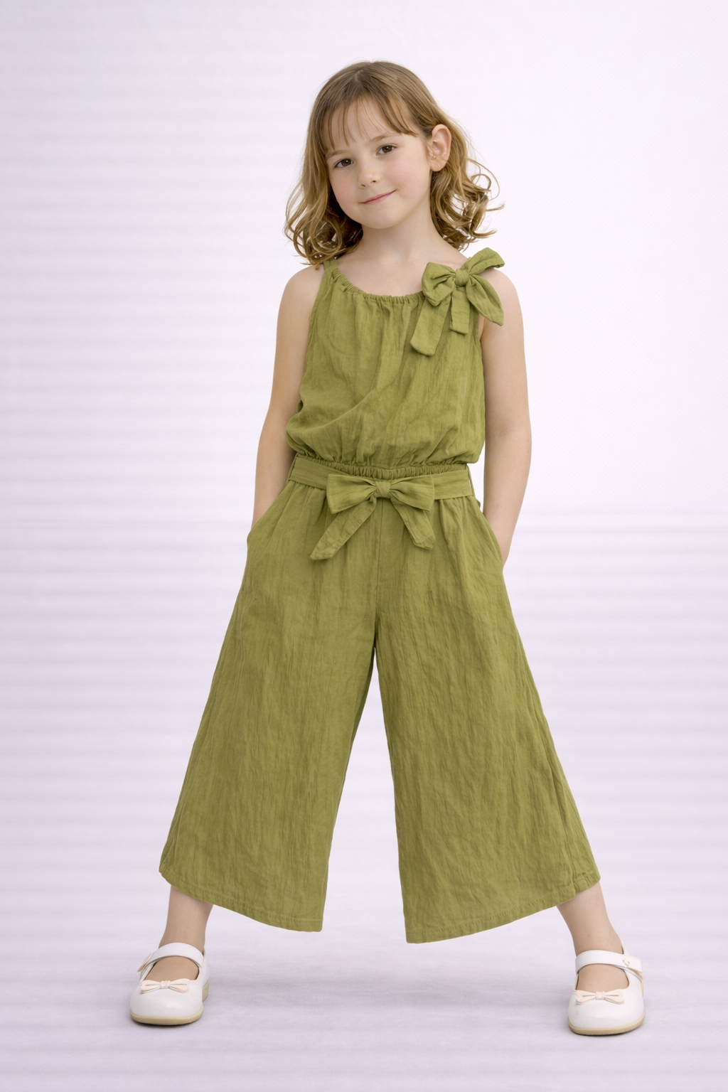 Yeşil Paris İspanyol Paça Takım (2-3-4-5-6 Yaş )