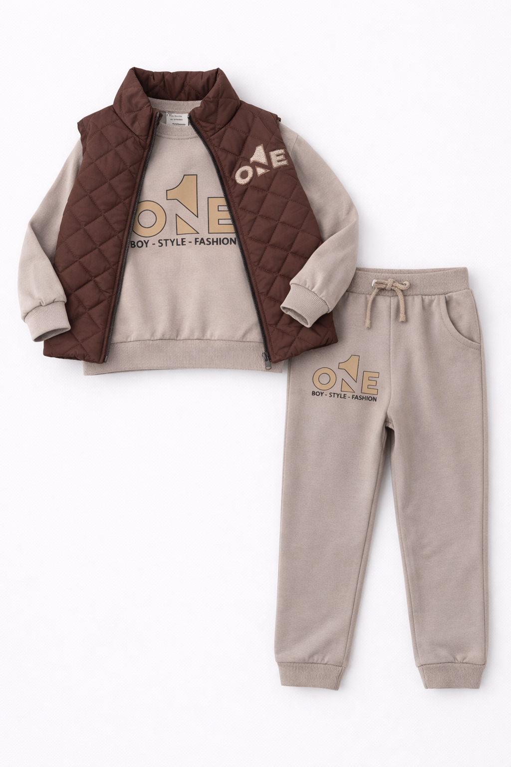 Füme One 3 Lü Takım ( 2-3-4-5-6 Yaş )