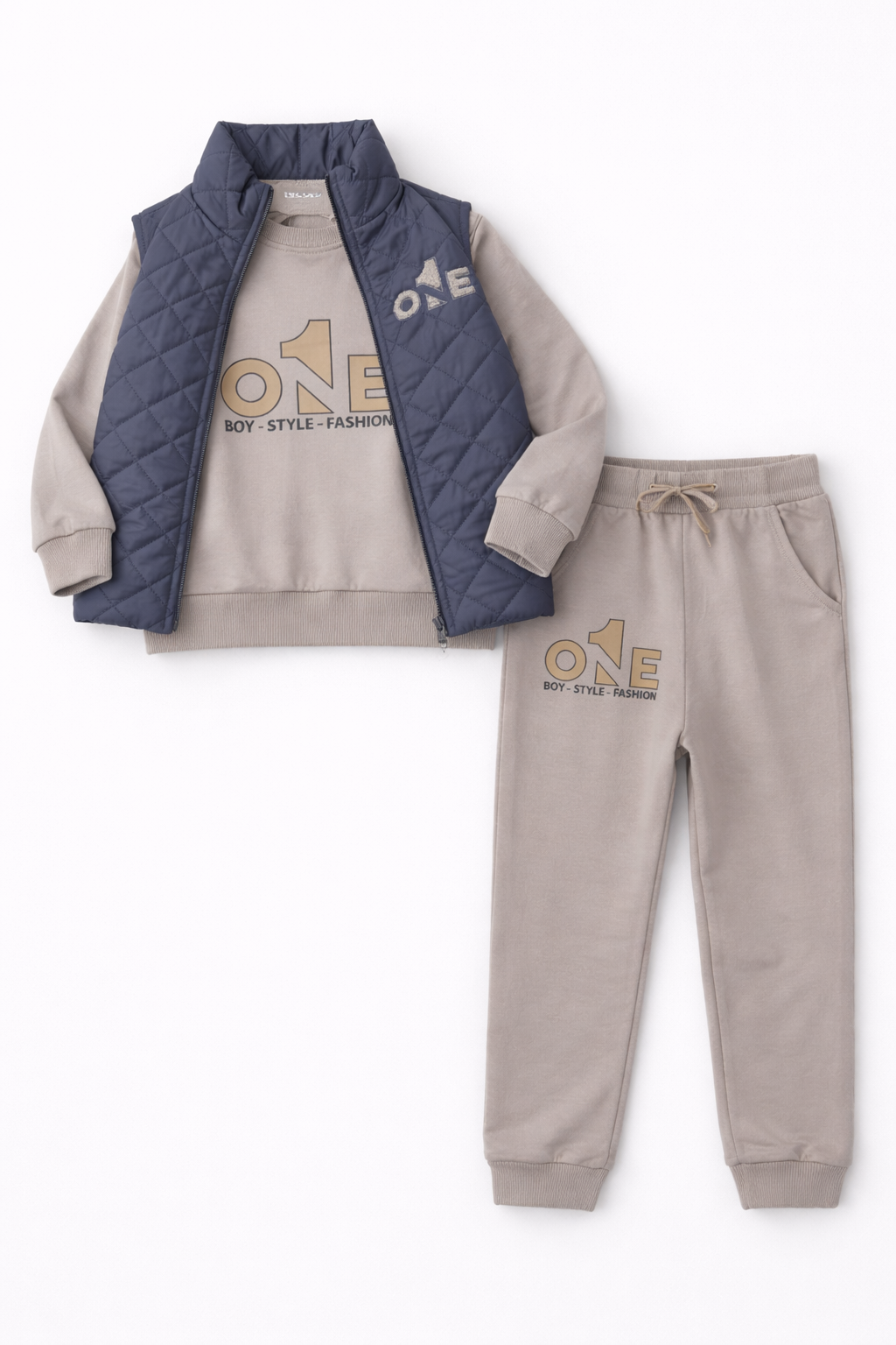 Füme One 3 Lü Takım ( 2-3-4-5-6 Yaş )