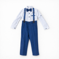 Lacivert Askılı Gömlekli Takım (3-4-5-6-7-8 Yaş)